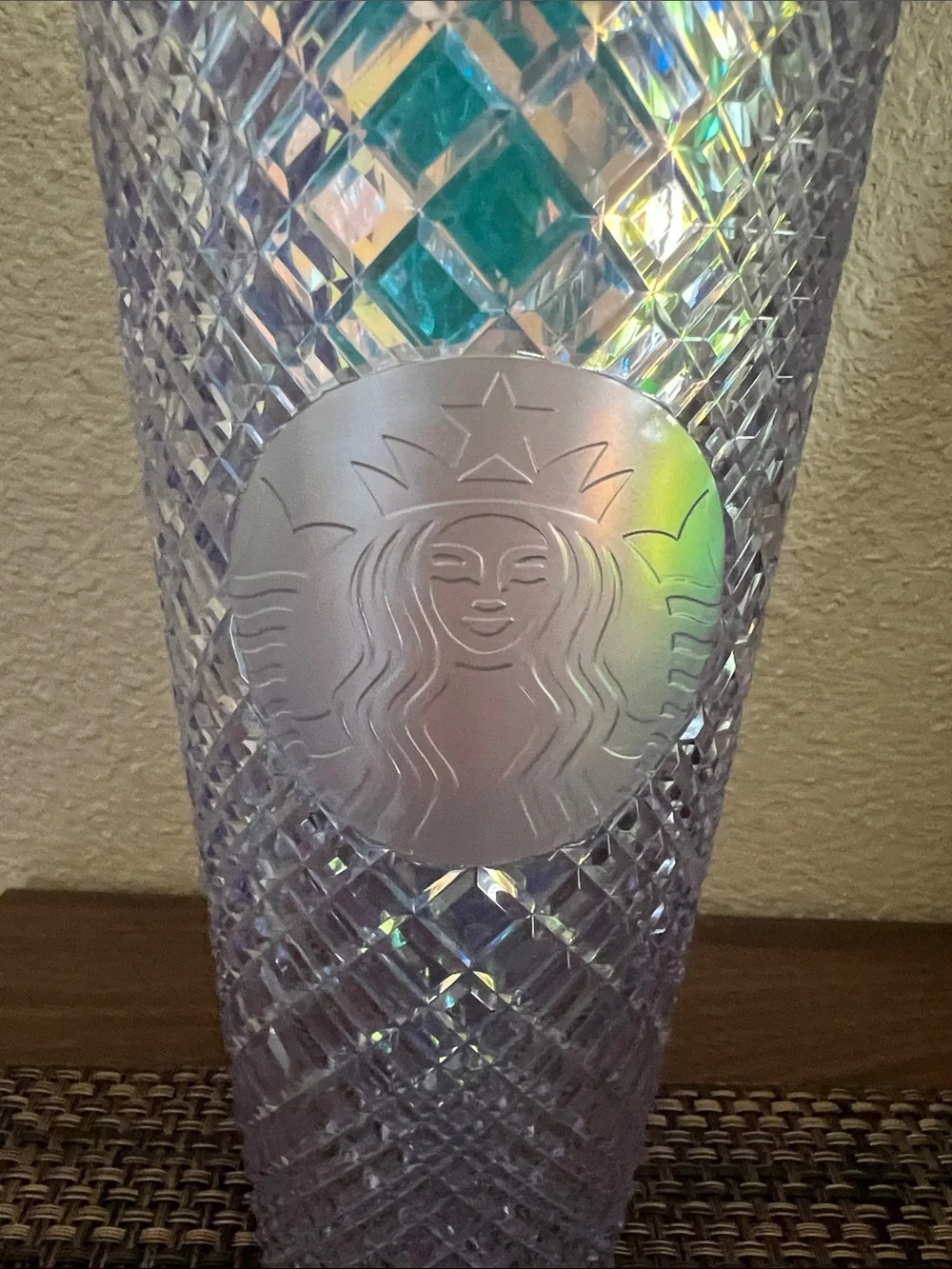 Starbucks Iridescent Lavender Tumbler with Straw - Home Accents nwot